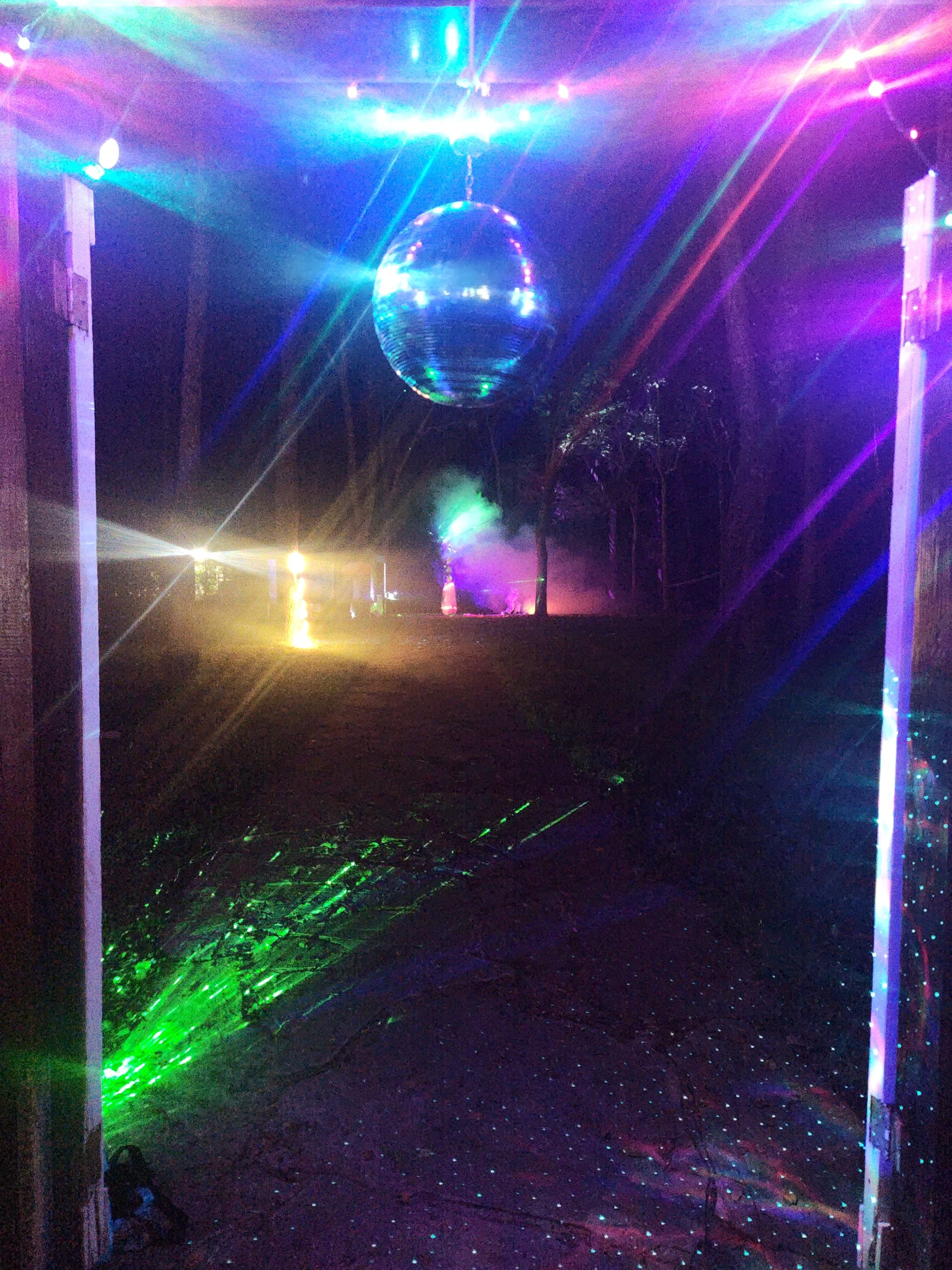 Mountain's Daughter Health experiential light installation